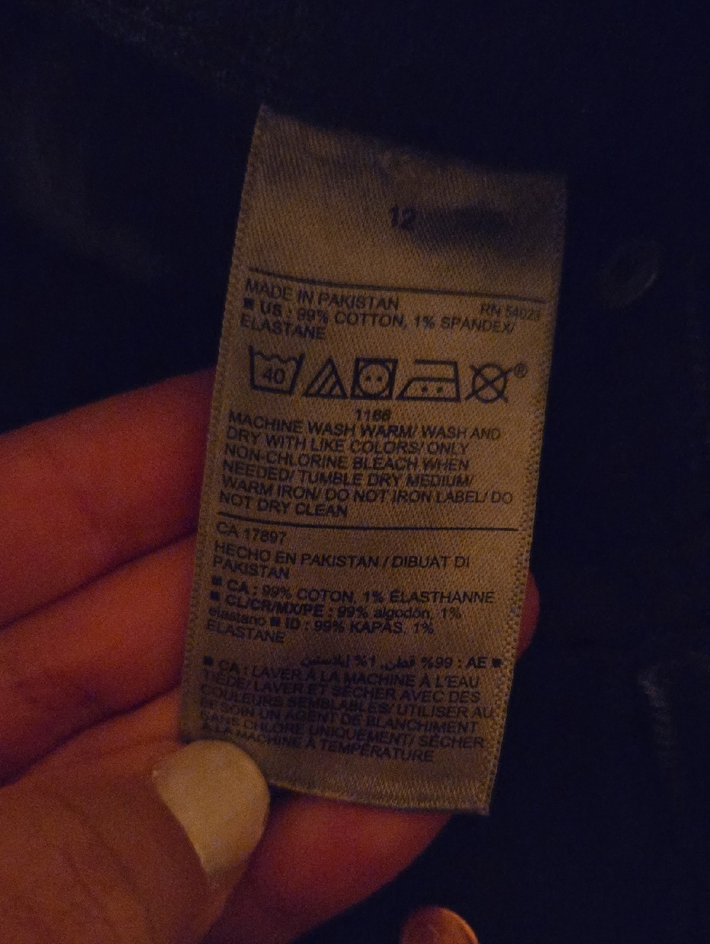 Old Navy Black O.G. Straight Jeans - Picture 8 of 8